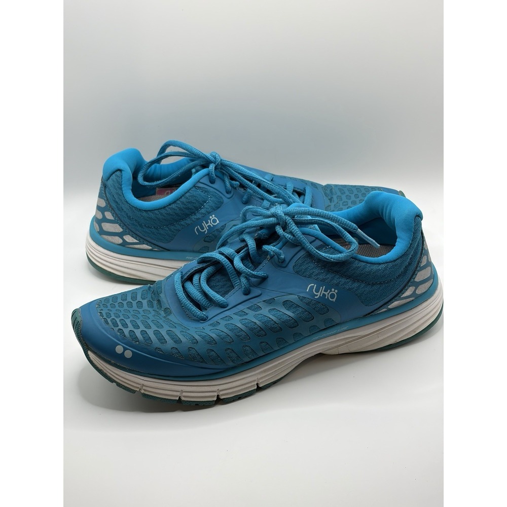 Ryka Shoes Womens Size 8Teal Blue Indigo RE-ZORB Lite Running Walking Sneakers